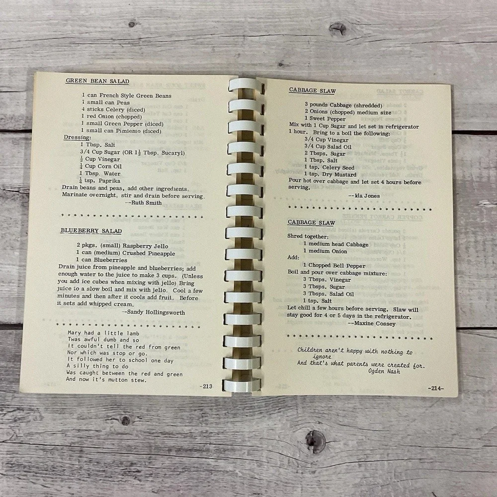 EABC Cookbook Exchange Ave Baptist Church Oklahoma City 1983 Recipes Paperback